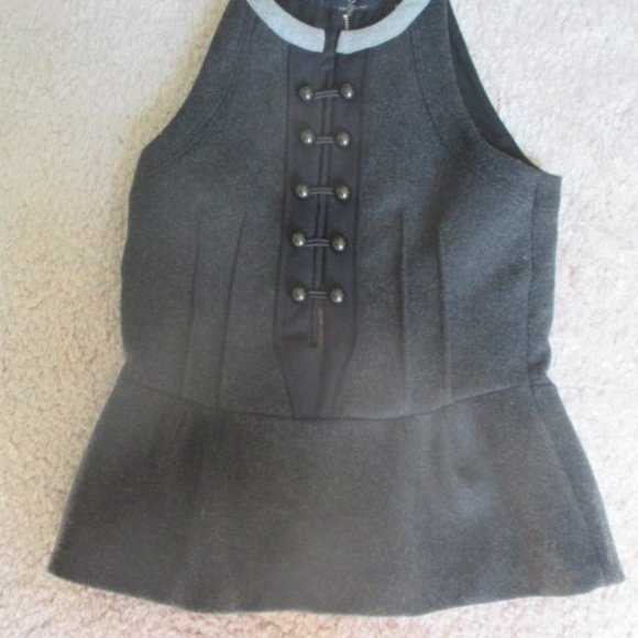 ISABEL MARANT Wool Felt Peplum Top. Original retail $440 - Picture 5 of 16